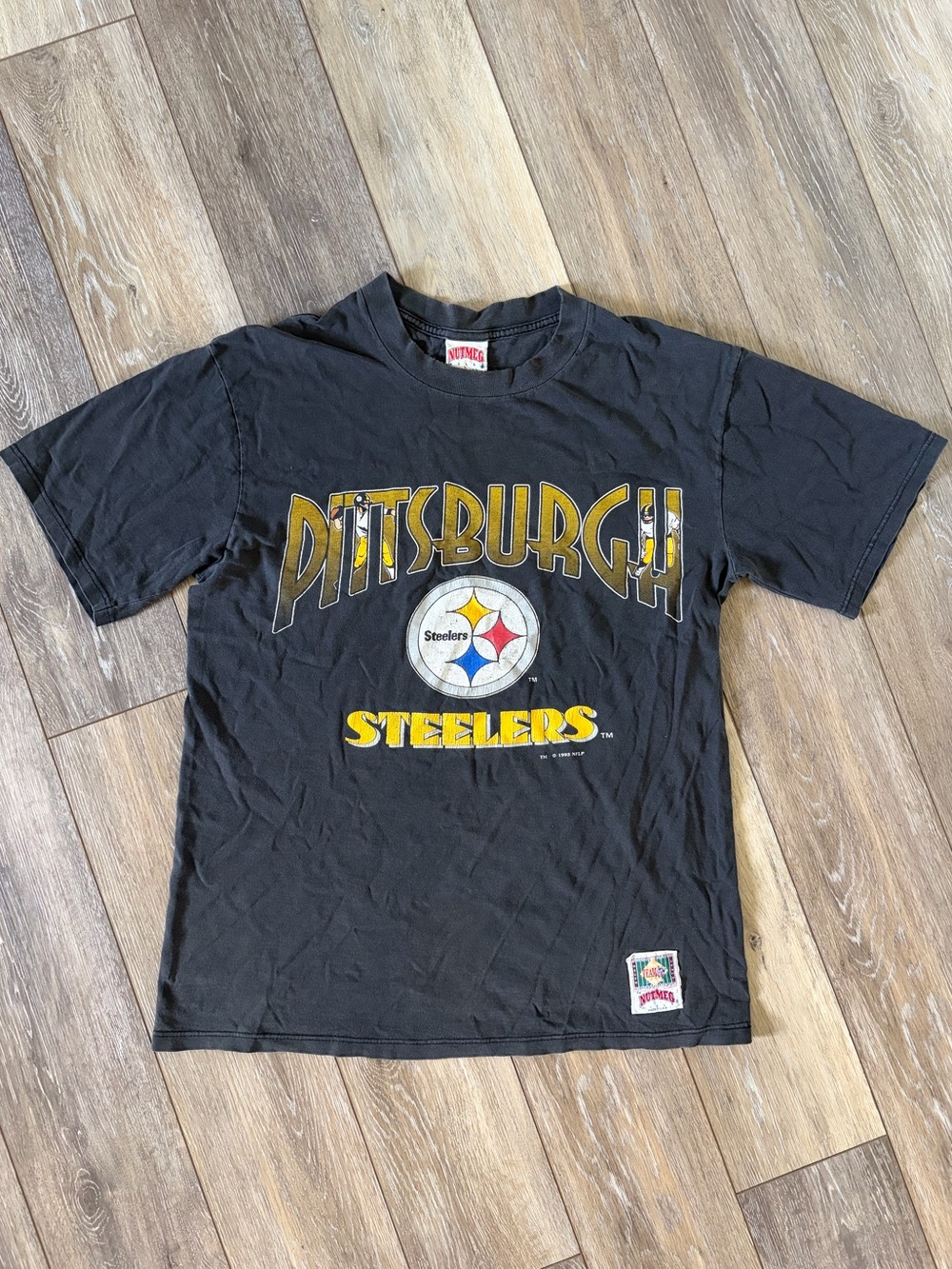 Vintage 1993 Pittsburgh Steelers Nutmeg Mills T-shirt